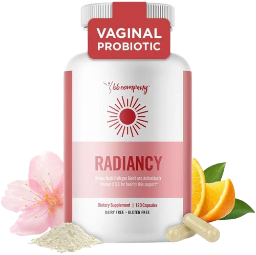 Radiancy Vaginal Probiotics for Vaginal Dryness, pH Balance Fights Itch, Odor