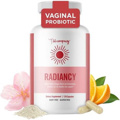 Radiancy Vaginal Probiotics for Vaginal Dryness, pH Balance Fights Itch, Odor